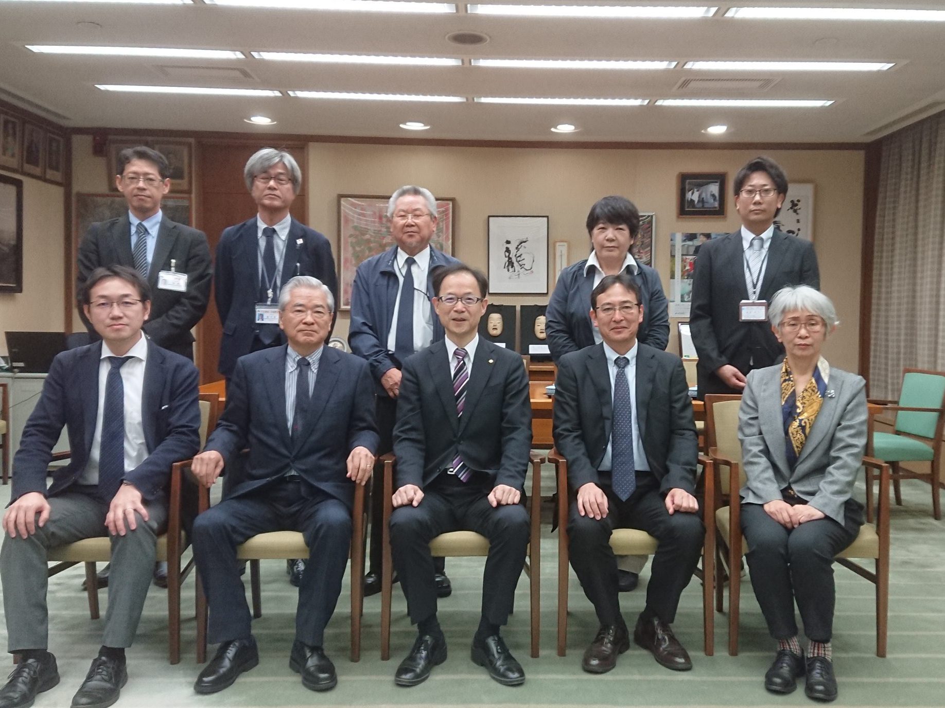 大分　大分自交労協高野理事長ら大分市長懇談
