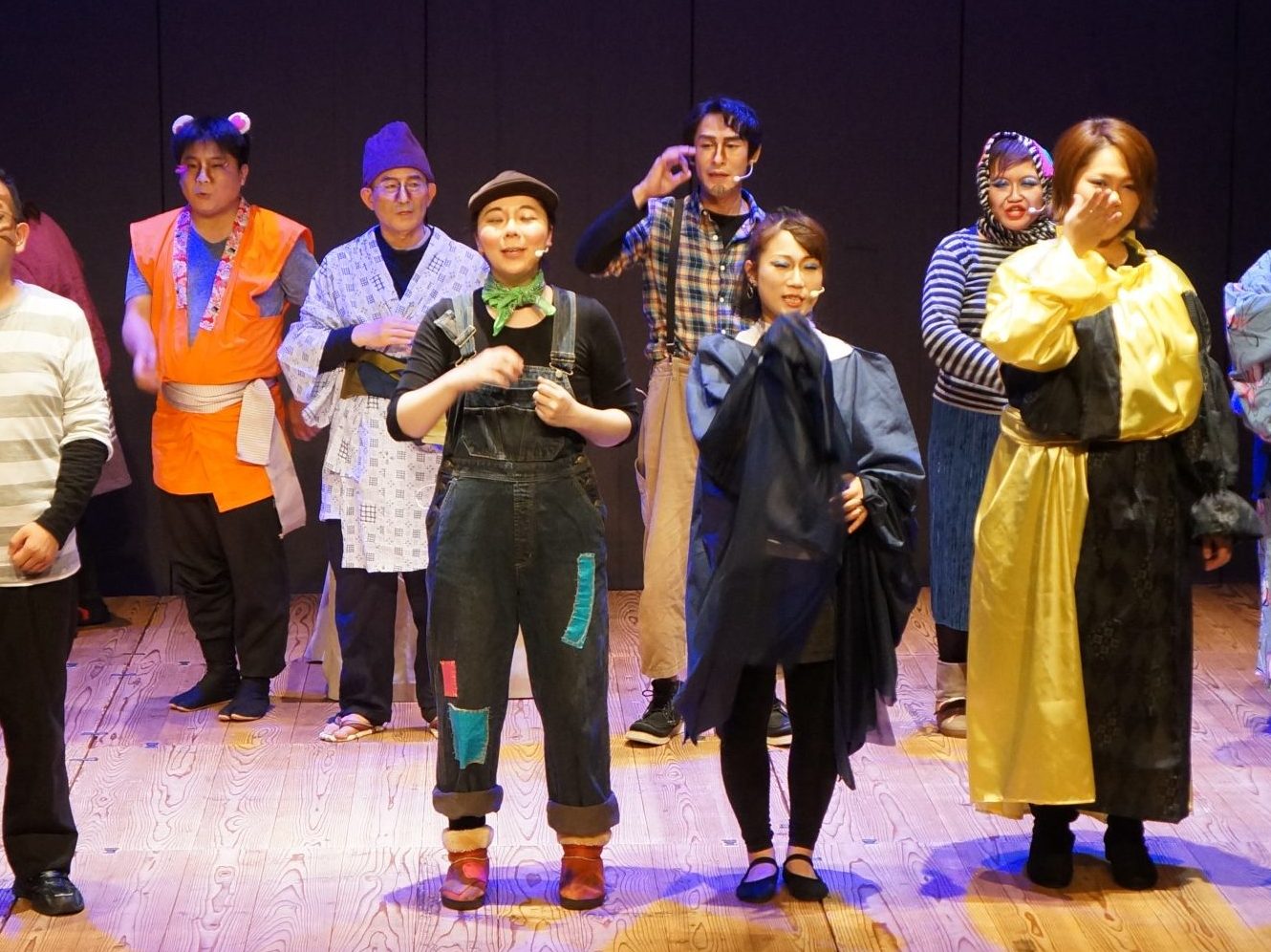 仙台　地域の人とワーカーズの劇団ピアそら公演　 キツイ稽古経て仲間が増えた
