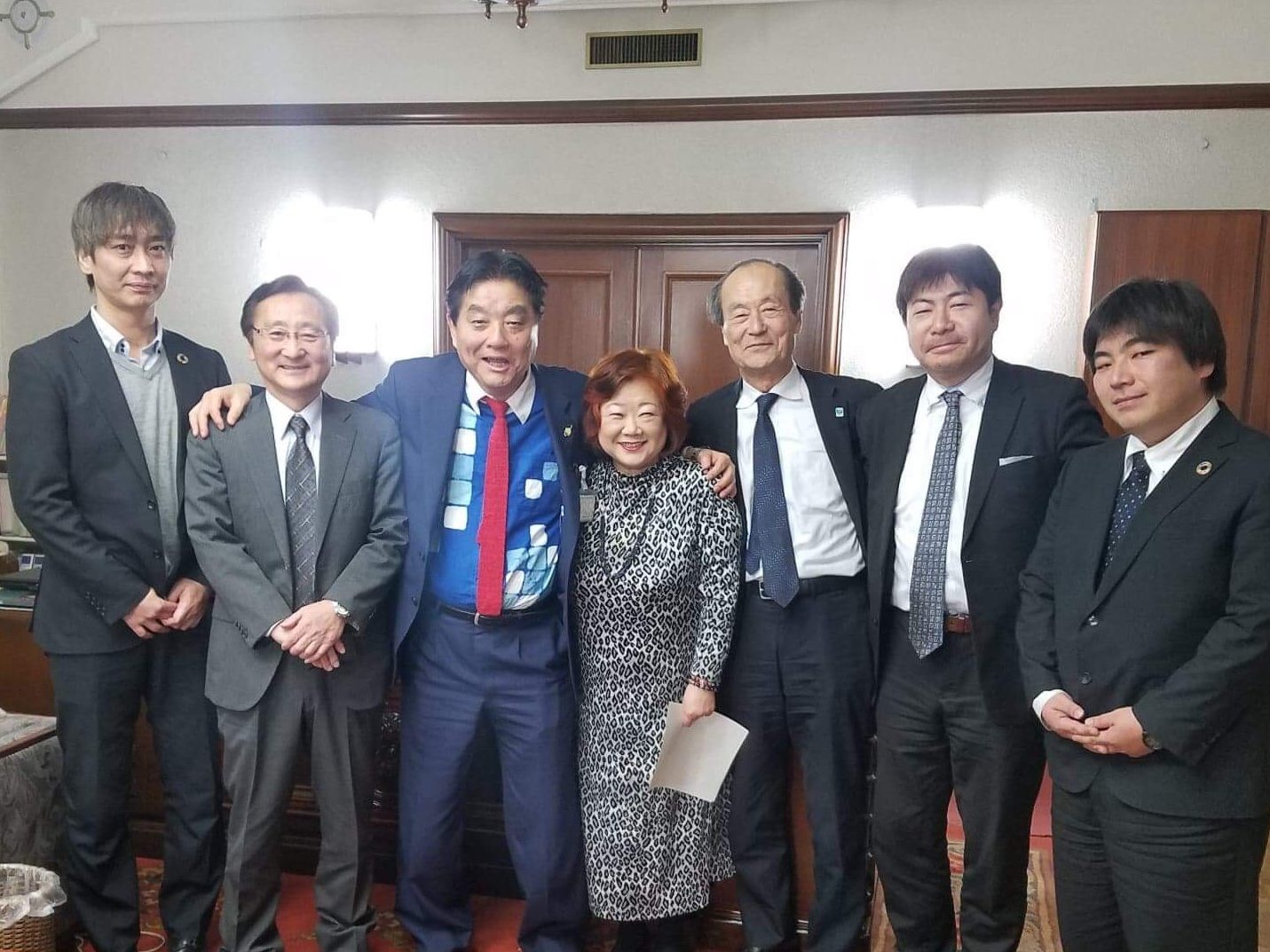 社会連帯永戸代表ら　名古屋市　河村市長に協力要請　4月に東北支援「酒の座」