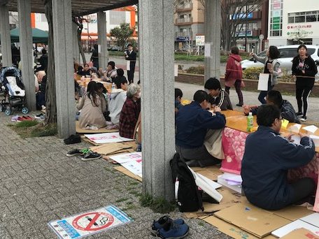 神奈川・藤沢　長後地域交流イベント　12メートルの『長〜ごたつ』