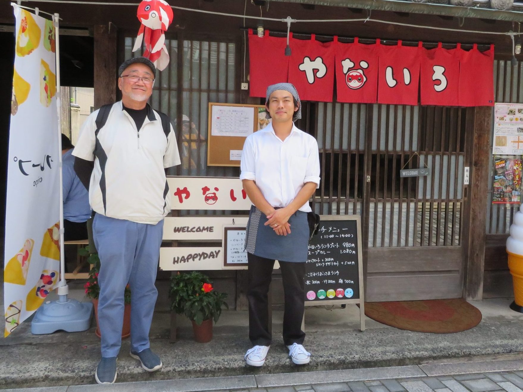 元ワーカーズコープ山口の中本さん　カフェ「やないろ」開店 　地域の人が集える場を
