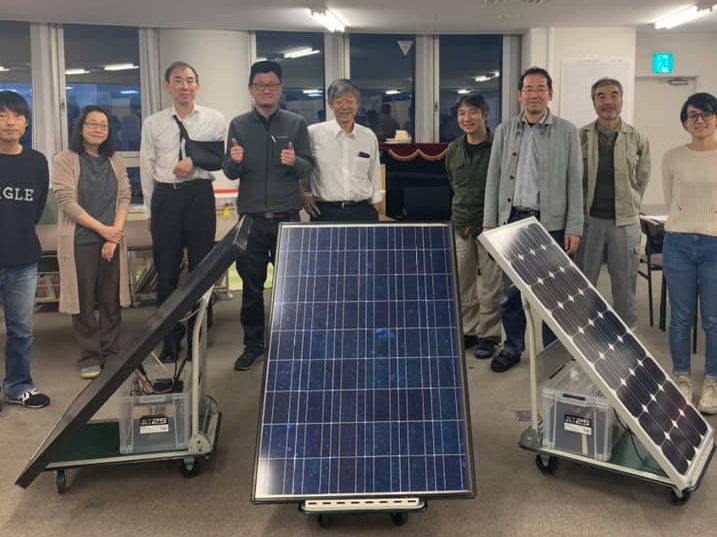 千葉・芝山あぐり～ん　本部でワークショップ　シンプルな発電システムづくり