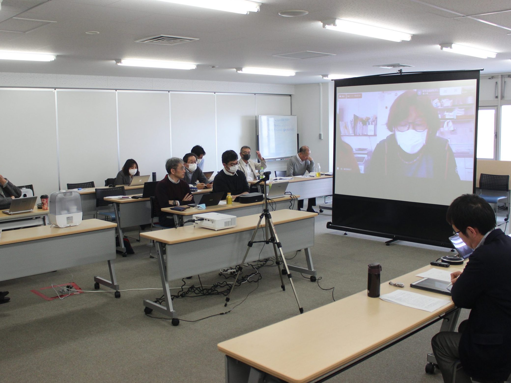 センター事業団 全国所長会議　ウェブでライブ配信