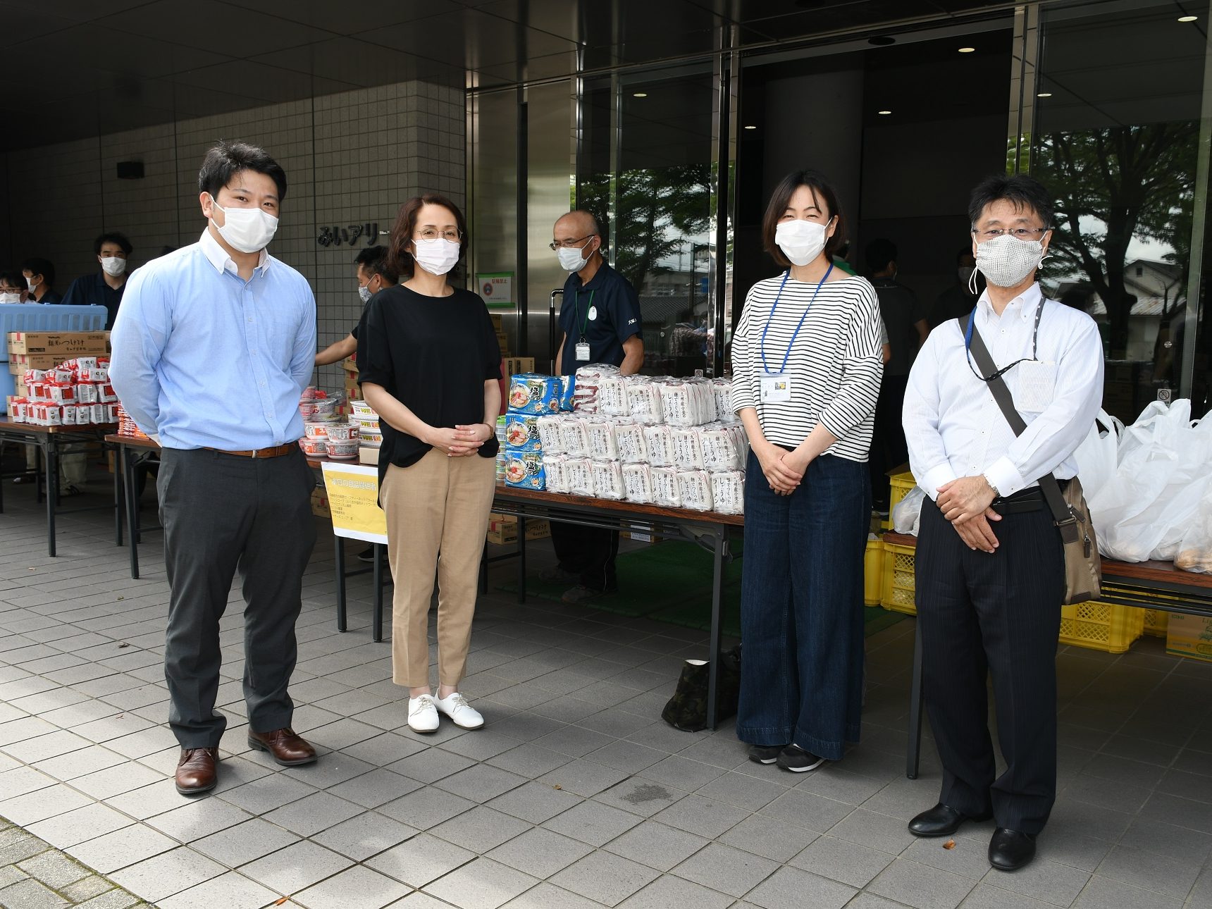 ふくおか協同ネット　コロナ禍で困窮する大学生らに食料配布