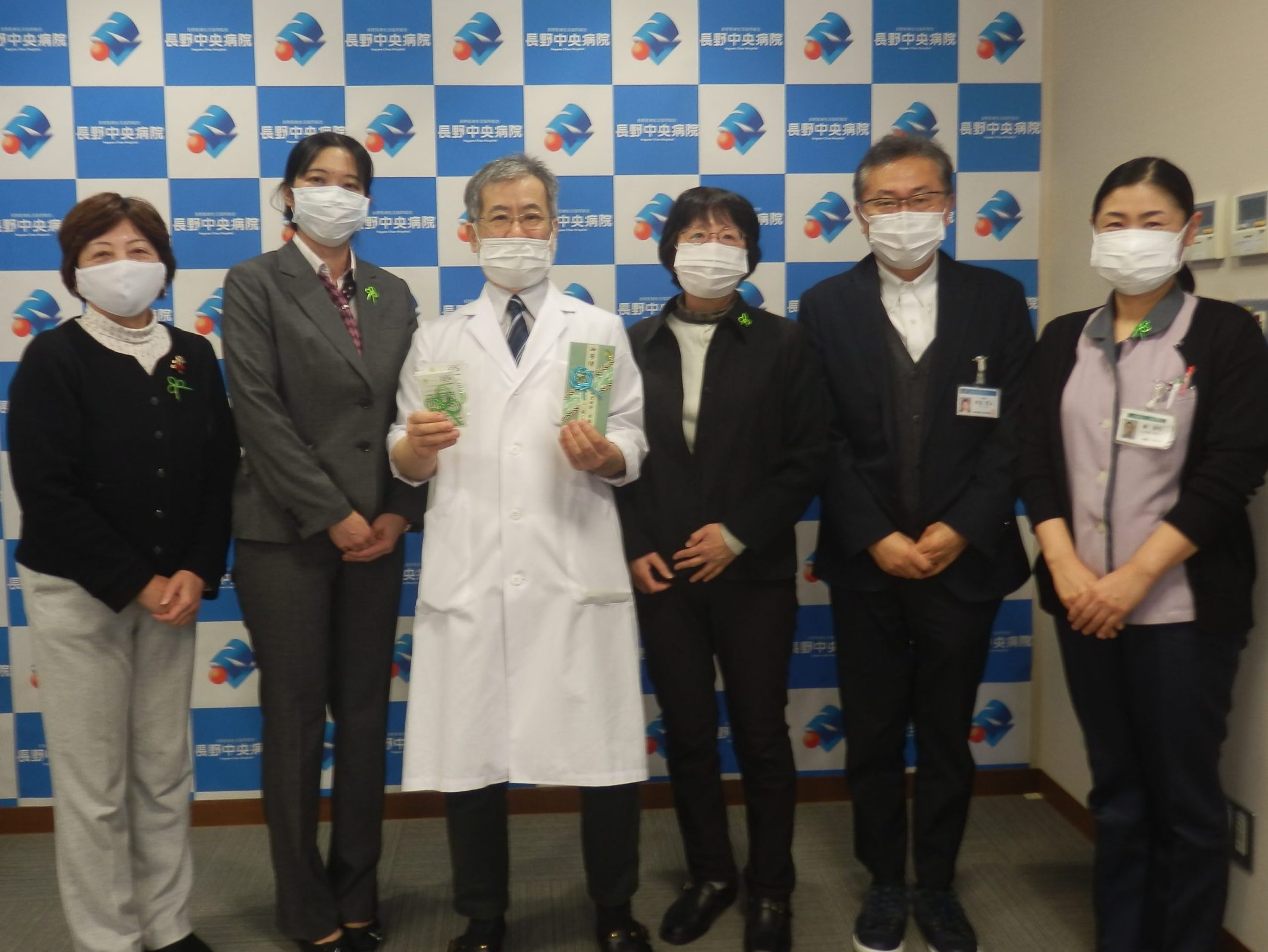 投稿　労協ながの　ながの中央事業所　差別・偏見なくそうシトラスリボンPJ 　売店でも販売し病院に寄付