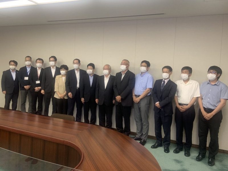 公明党山口県議団と懇談　ワーカーズコープ山口、センター山口エリアが