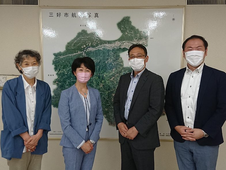 徳島・三好市長　「まちづくり懇談会」からの展開に期待