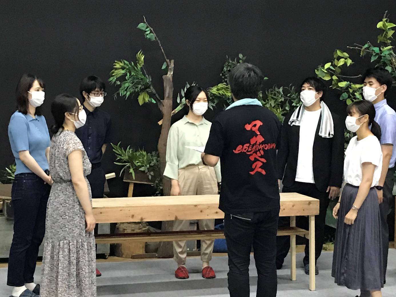 現代座公演「風は故郷へ」 センター 事務局員候補が出演　劇を通して協同学ぶ