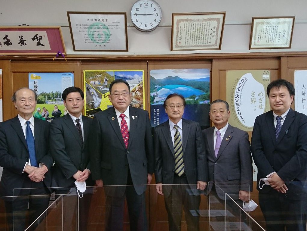 宮城　 社会連帯永戸代表ら伊藤大崎市長と懇談　市での労協法学習会も約束　