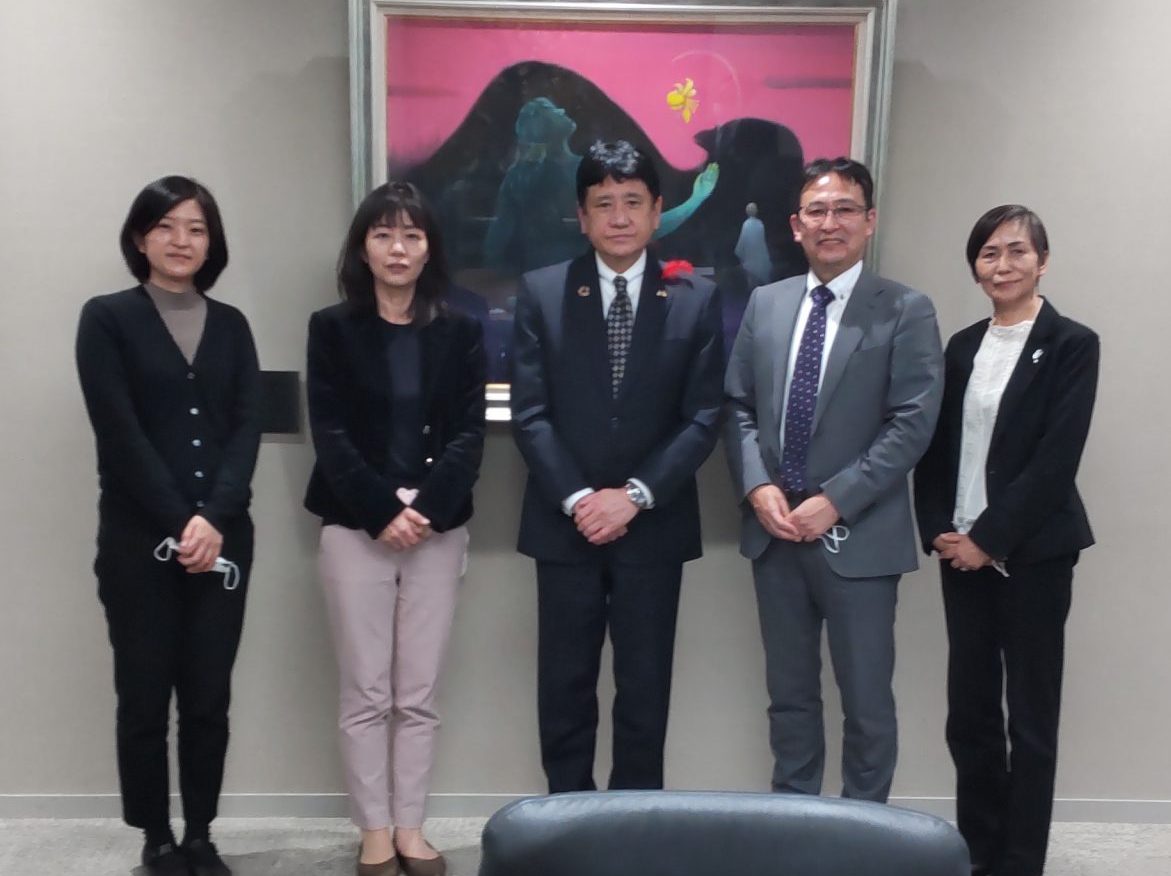 ワーカーズ東京三多摩山梨事業本部　樋口甲府市長と懇談