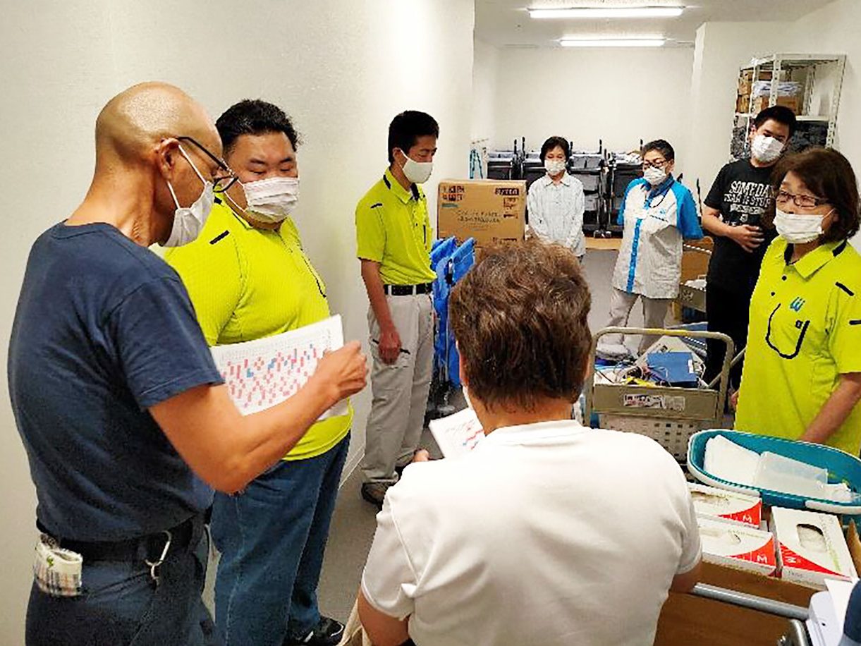 福岡　直鞍事業所　くらて新病院現場スタート 仲間の力借りて