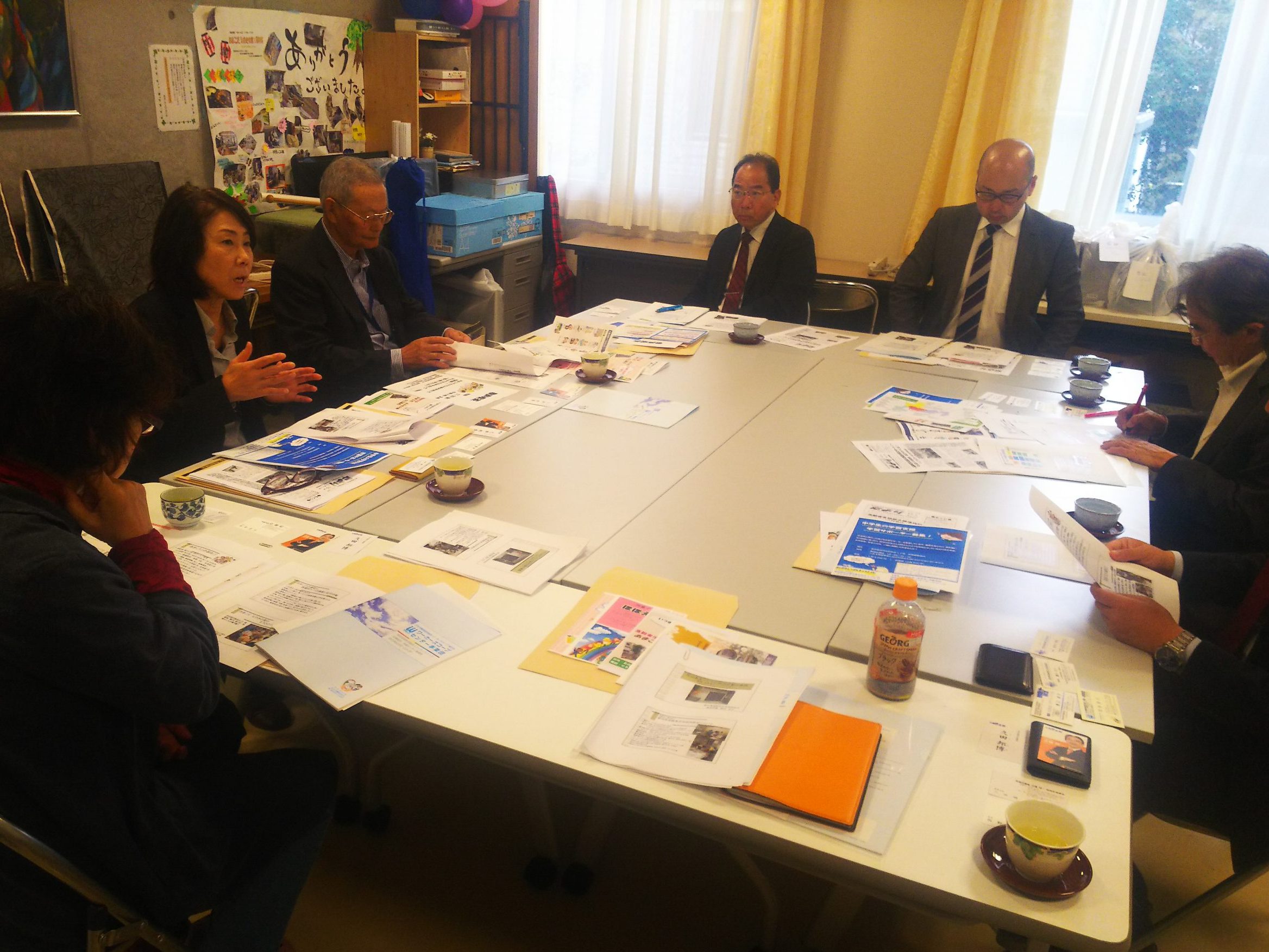 近藤昭一衆院議員が　愛知高齢協の現場視察