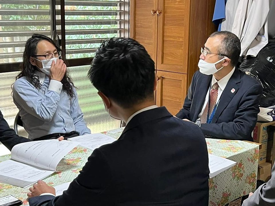 福岡　県・北九州市職員が博多、大野城、八幡西の現場視察