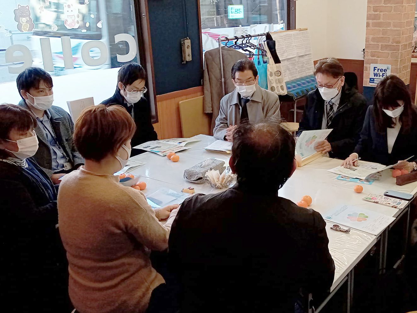労協法所管の厚労省雇用環境・均等局 山田局長ら、ＷＣちば 困窮者支援事業「らいふあっぷ習志野」視察　