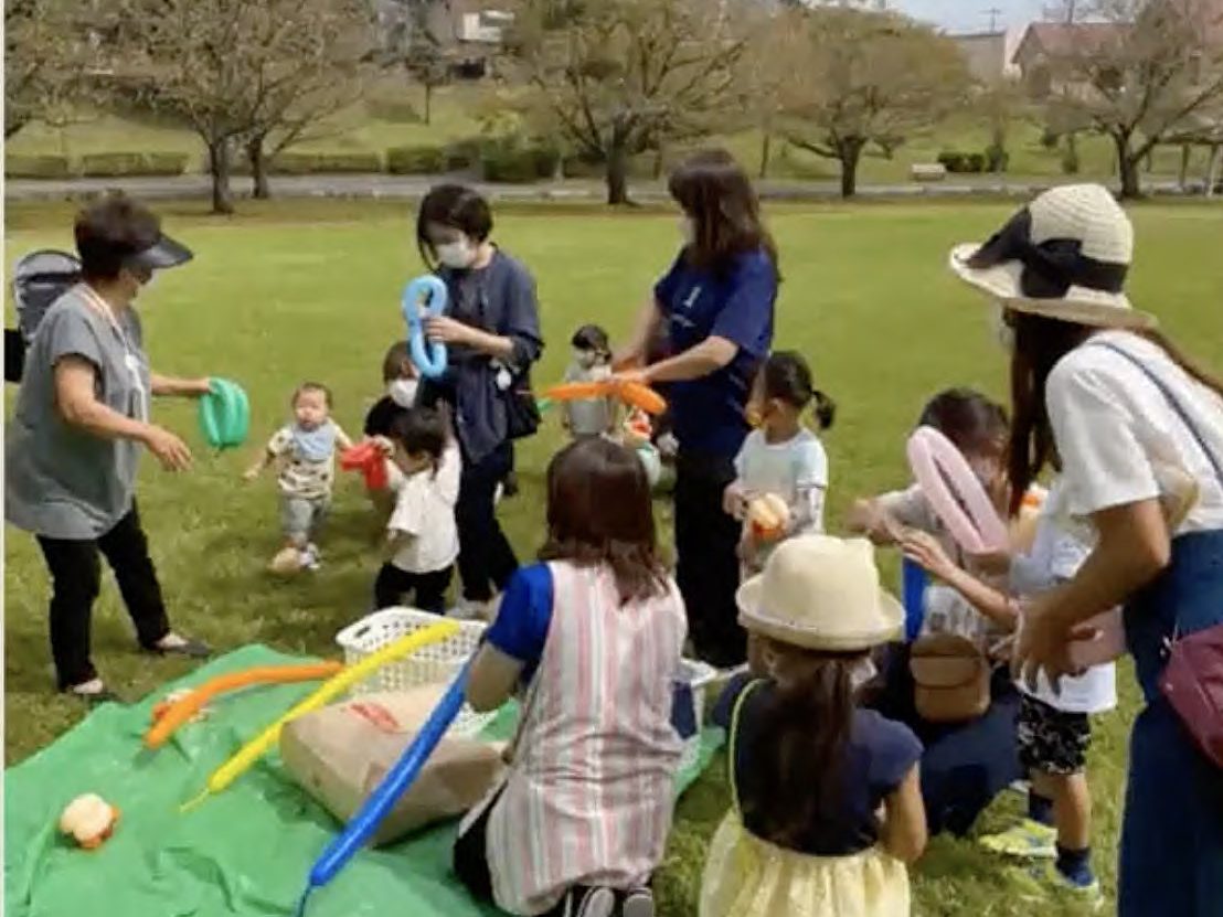茨城・つくば　公園で青空子育て支援室