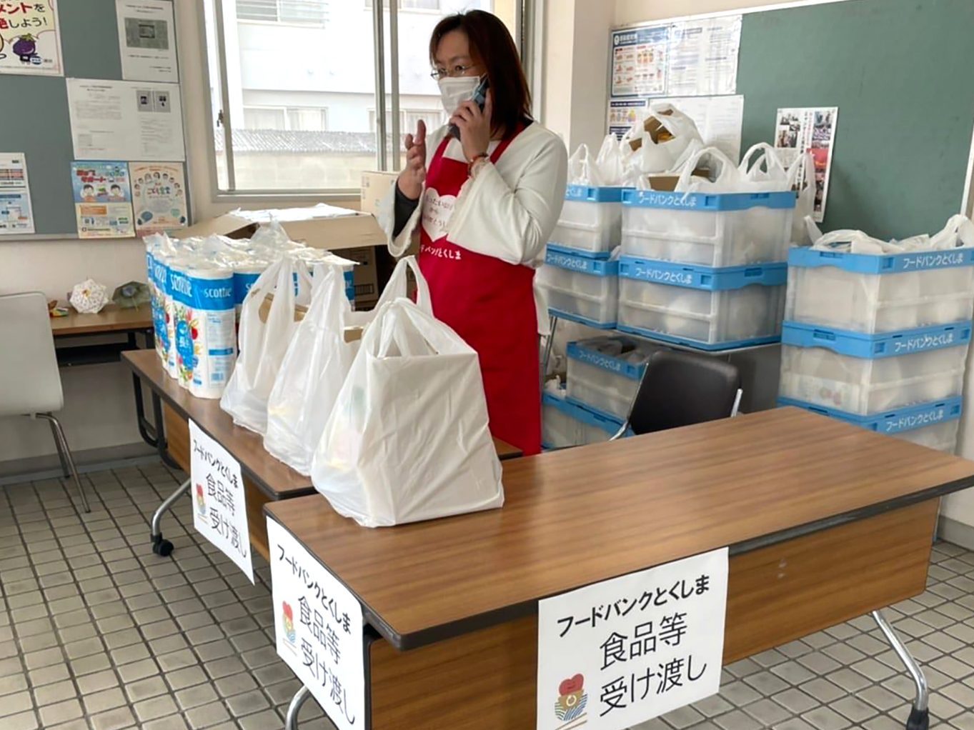 徳島　FBとくしま 「ひとり親家庭」を直接支援　徳島100世帯枠に158世帯の申し込み　