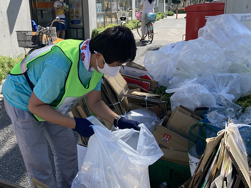 東京荒川・尾久ふれあい館　就労支援・地域の困りごと解決　10年にわたる町会資源ごみ分別活きる