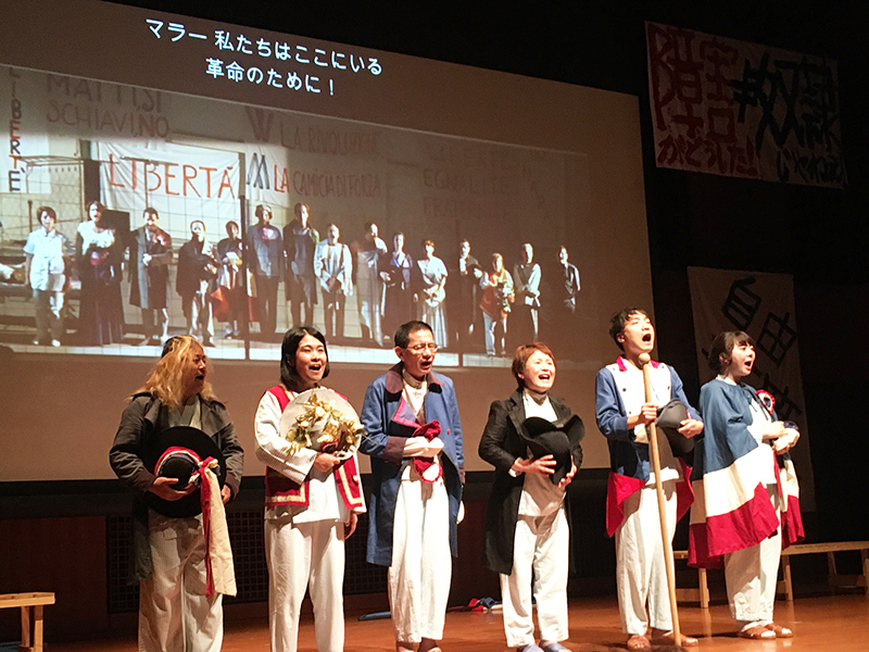 仙台・ピアそら　及川さん 「マラー／サド」公演完遂　「みんなでならより豊かな取り組みに」