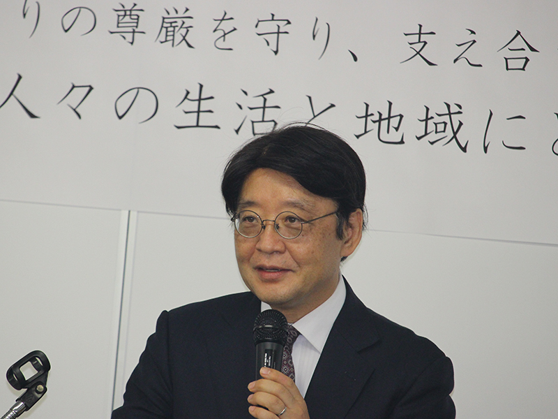 ELC・センター事業団調印式特別講演　エンドオブライフ・ケア協会　小澤竹俊代表理事　みんなのおうち、現場で「いのちの授業」　