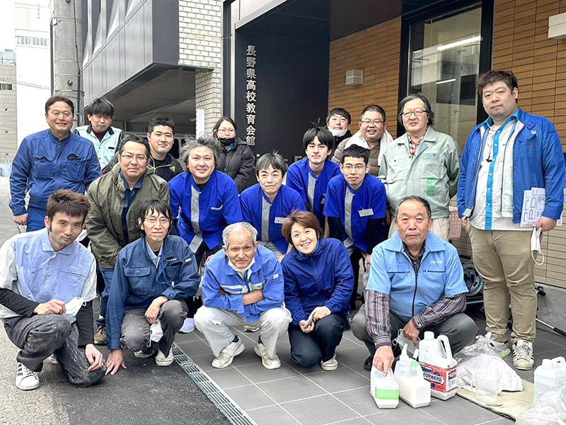 全国の清掃現場の仲間たちが「技術交流会」　引き渡し清掃兼ね　労協連協同組合連携PJが