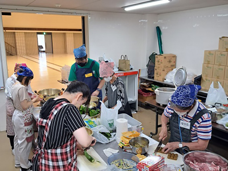 北海道　苫小牧まちづくり地福 日高学習支援　学習支援から始まった「笑顔のびば食堂」 日高管内でのネットワークづくりも