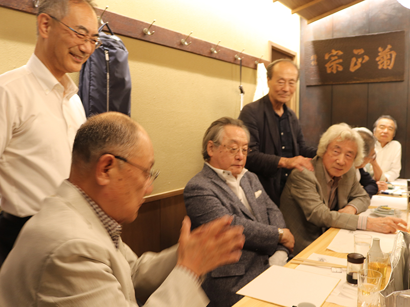 原自連と社連機構が懇親会　小泉元総理　原発ゼロで何年間も大丈夫だった。やればできる。