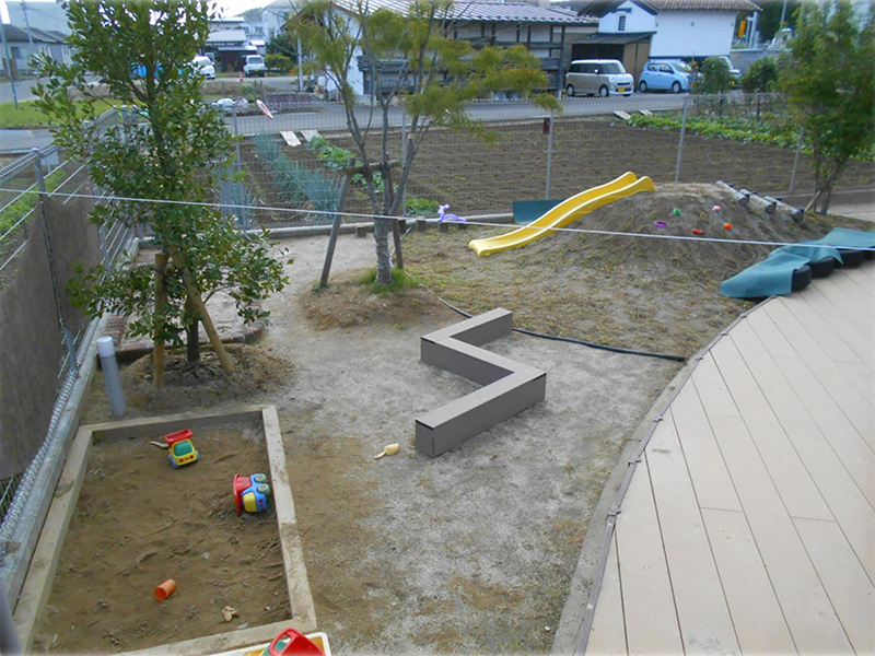 福島にじいろ地福「成川みんなのおうち保育園」　市の補助金で園庭整備、地域の居場所に
