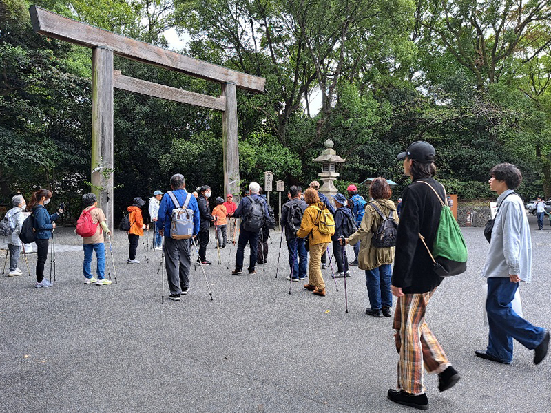 各地で広がるポールdeウォーク活動