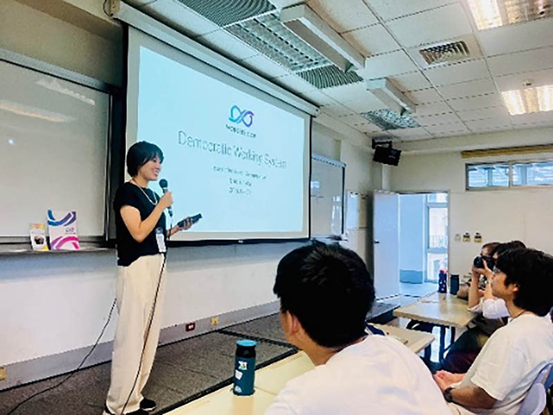 センター九州 　大野城事業所　伊中志織さん　IDECin台湾2024 参加報告　16カ国・300人以上の関係者が一堂に