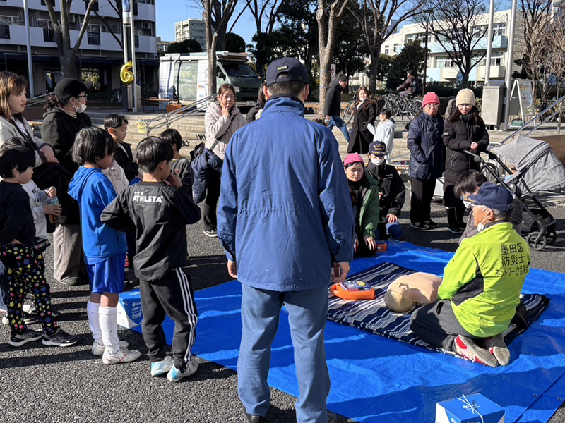 センター墨田立花地福「こだち」　地域住民と防災×ASOBIフェス