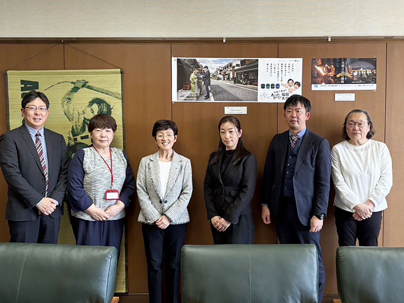 大分　センター・九州沖縄　日田市・椋野市長と懇談　移動支援、介護人材育成など