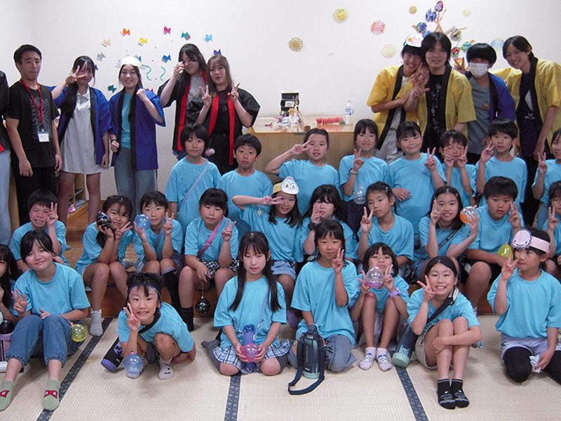 東京・墨田　八広はなみずき　はなみずきフェスタ　ウーパールーパー飛ばし？　おばめいろ？　子どもの自由な発想に驚愕