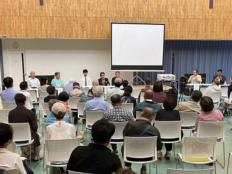 労協気仙沼未来が周知めざし　藻谷さんの講演会とパネル討論　漁業者、高校生など地域を考え合う