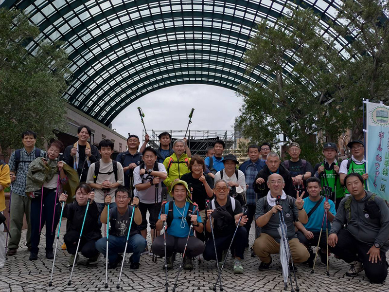 第2回　山手線一周ポールdeウォーク大会　沿線の戦跡めぐり、平和な未来づくりを確認