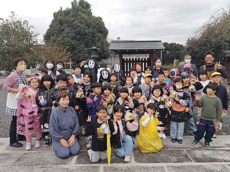 栃木県小山市「中小（なかしょう）放課後カラフルタイム」　「ハロウィン」で”地域デビュー”
