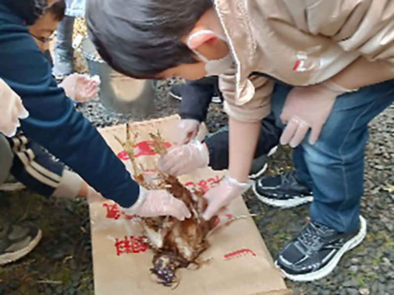 鹿児島・国分ほのぼの恒例「いのちをいただく」