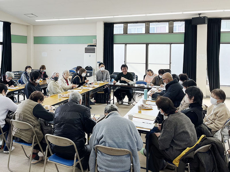 センター・大分東部　4月に小多機開設へ「介護の未来を考える映画上映会」　交流会で「お手伝いしたい」「見学させて」