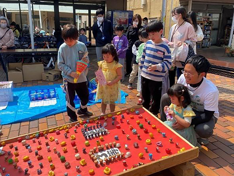 第5回　中志津こどもまつり　みんなのおうち主催　商店街にあふれる　笑顔と歓声
