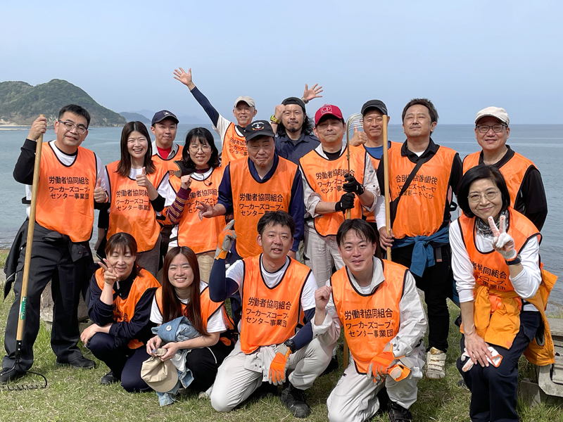 京都　京丹後　初開催 地域とつながる草刈りツーリズム　センター・関西事業本部 「チーム野生派」