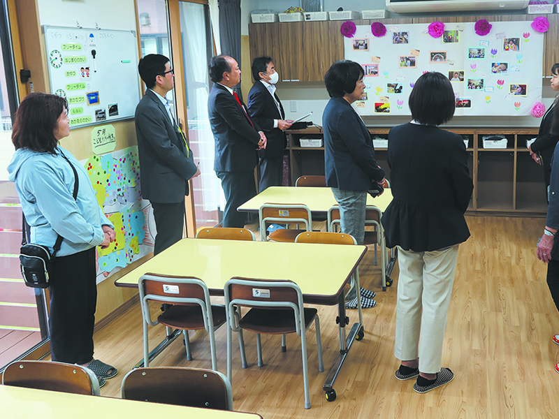ー埼玉ー　和光広沢地福　和光市児童発達支援センターやまぼうし「新棟」内覧会　 「類似施設が全然足らない」 参加した市議に訴えも