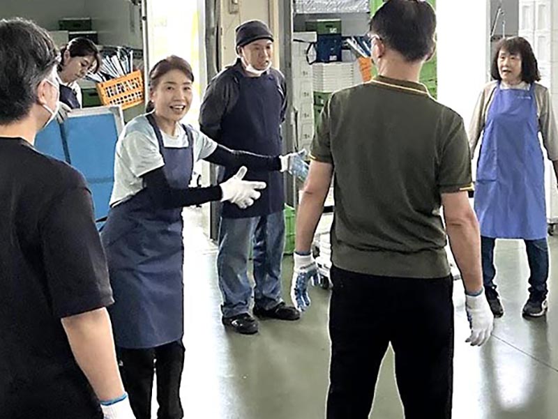 協同組合連携プロジェクト事務局が視察研修　東北や九州の物流リーダー　埼玉のコープみらい委託現場へ