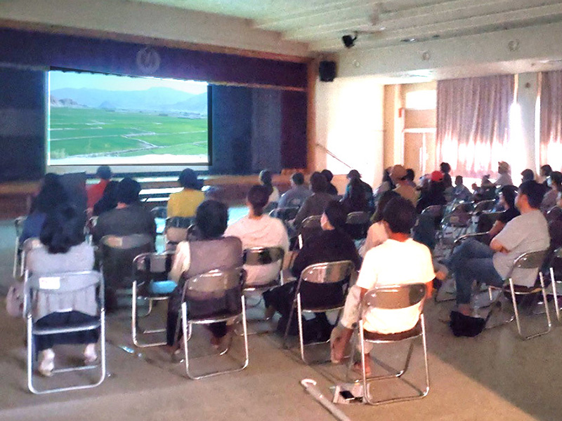 映画「医師 中村哲の仕事・働くということ」　徳島・神山町　深く感銘した方が上映会